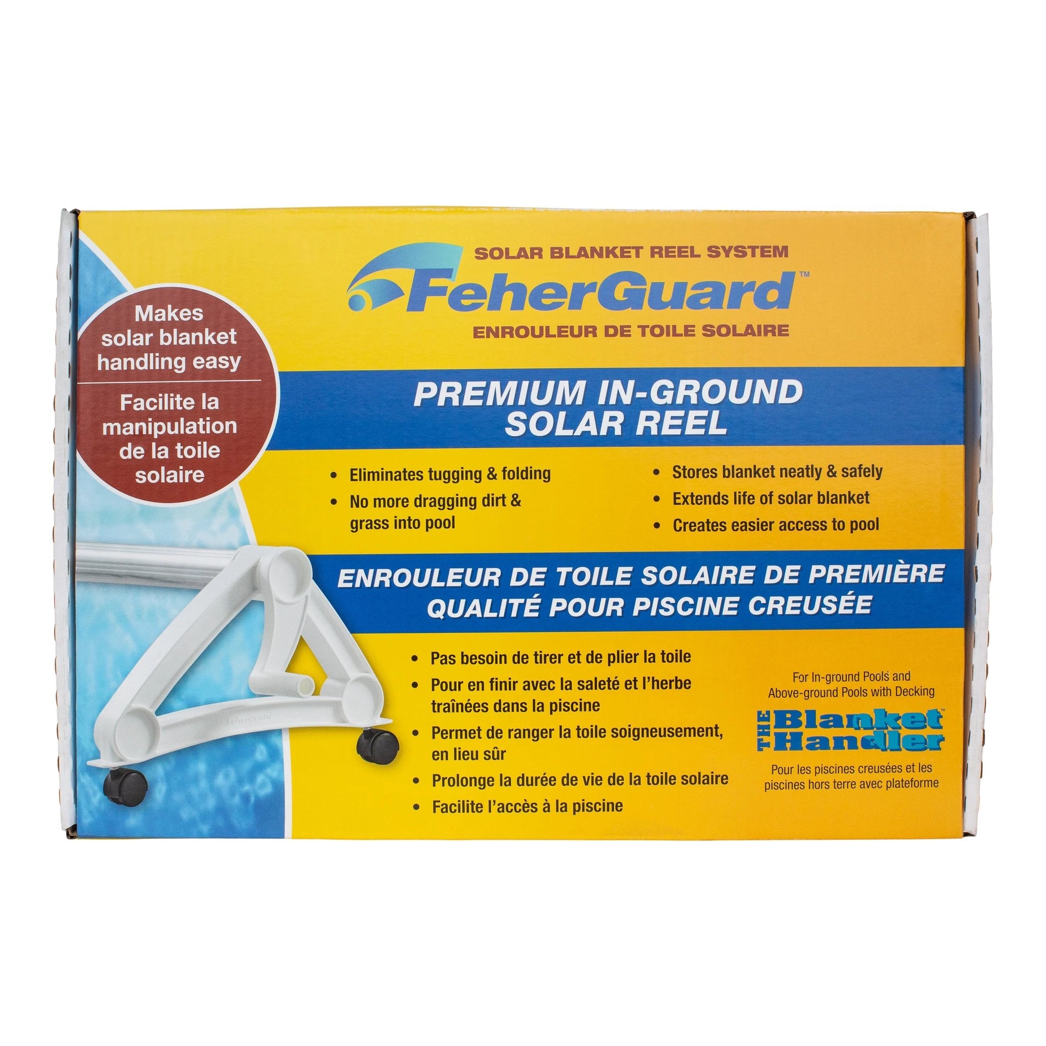 FeherGuard Blanket Reel Ends Kit For In Ground Solar Pool Covers by FeherGuard