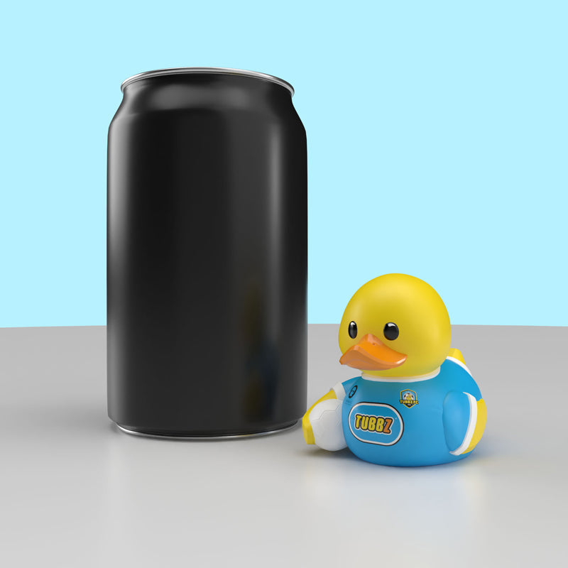 Football TUBBZ Mini Edition Duck Figurine in Team Kit