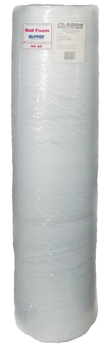 Gladon Waveless Wall Foam 1/8" x 48" x 60' | AG60 by Gladon