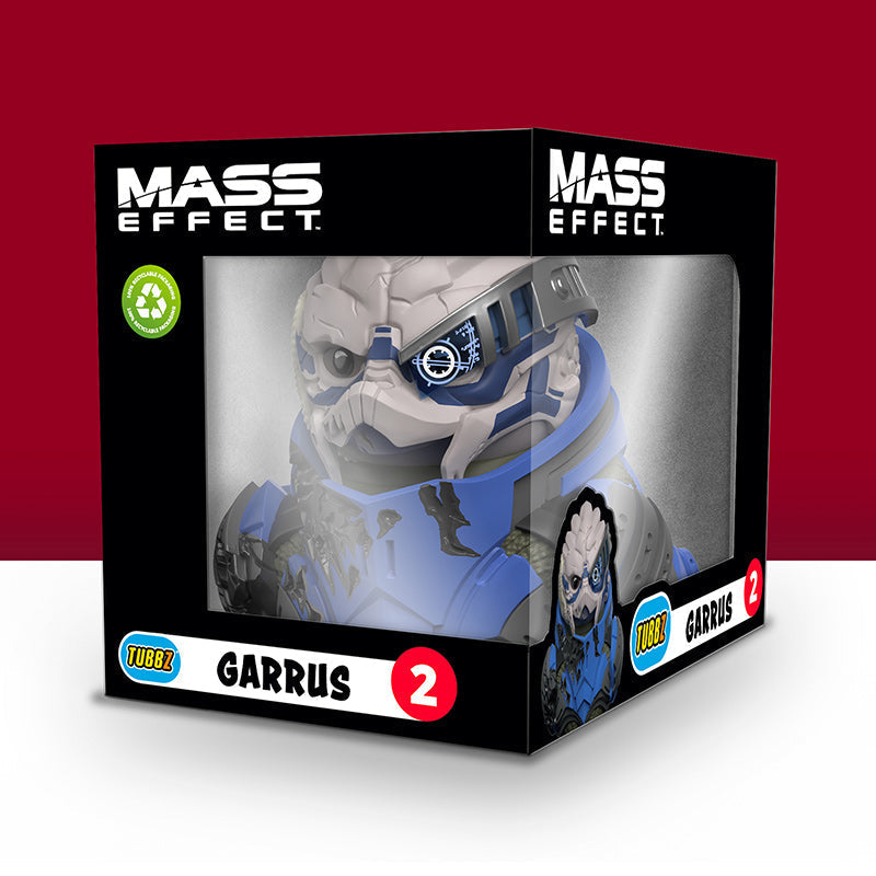 Garrus TUBBZ Mass Effect Boxed Edition Collectible Duck Figure
