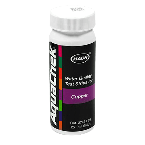 AquaChek Copper 3-in-1 Test Strips, 25/Pack | 661454E by AquaChek