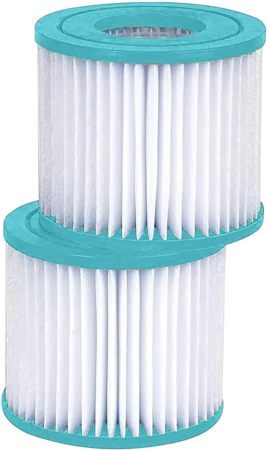 HF4313-02 Advanced Pool Filter Cartridge - Replacement for Pleatco PBW4PAIR, Unicel C-4313, Filbur FC-3753, Intex Sand N Sun Size D, Simple Set Type 1, Aqua Leisure Size 1 by Hurricane Pool Filters