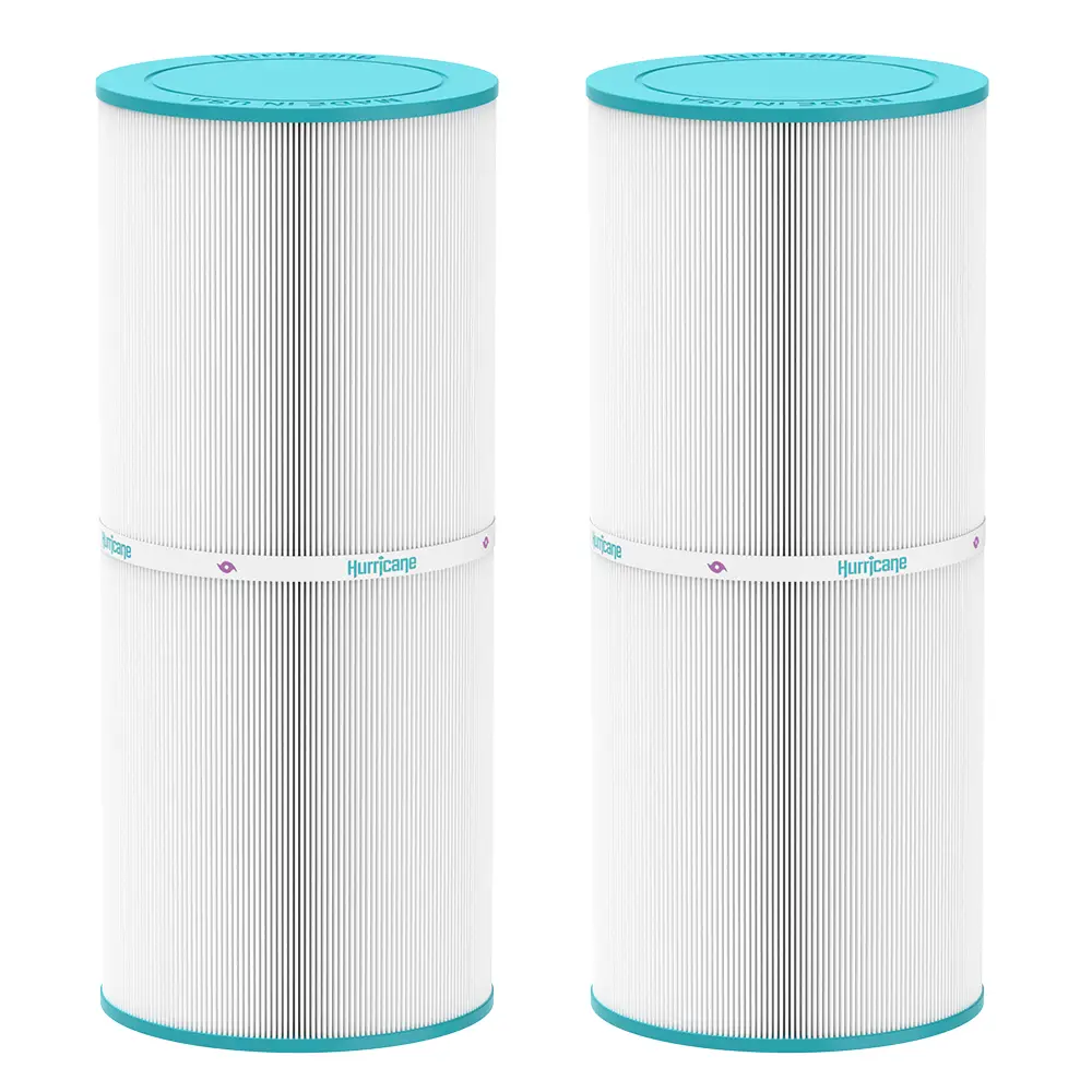 2 Pack HF5601-02 Advanced Spa Filter Cartridge - Replacement for Pleatco PJW-23, Unicel C-5601, Filbur FC-1330, Jacuzzi Aero, Caressa, Closed Top by Hurricane Pool Filters