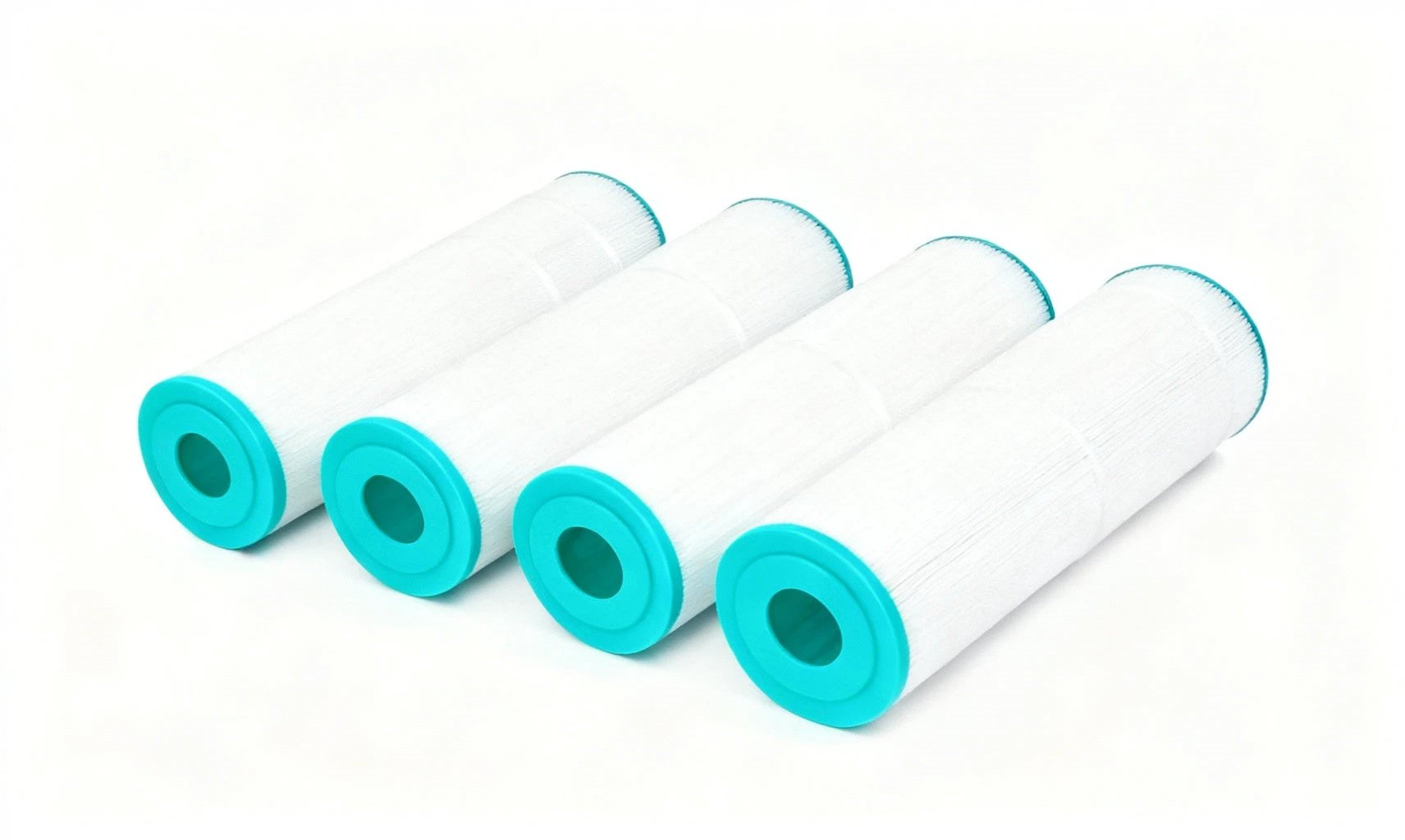 HF620-P-04 Advanced Pool Filter - 4 Pack USA Made Replacement for Pentair 170102 Cartridge Replacement for FullFloXF C620 by Hurricane Pool Filters