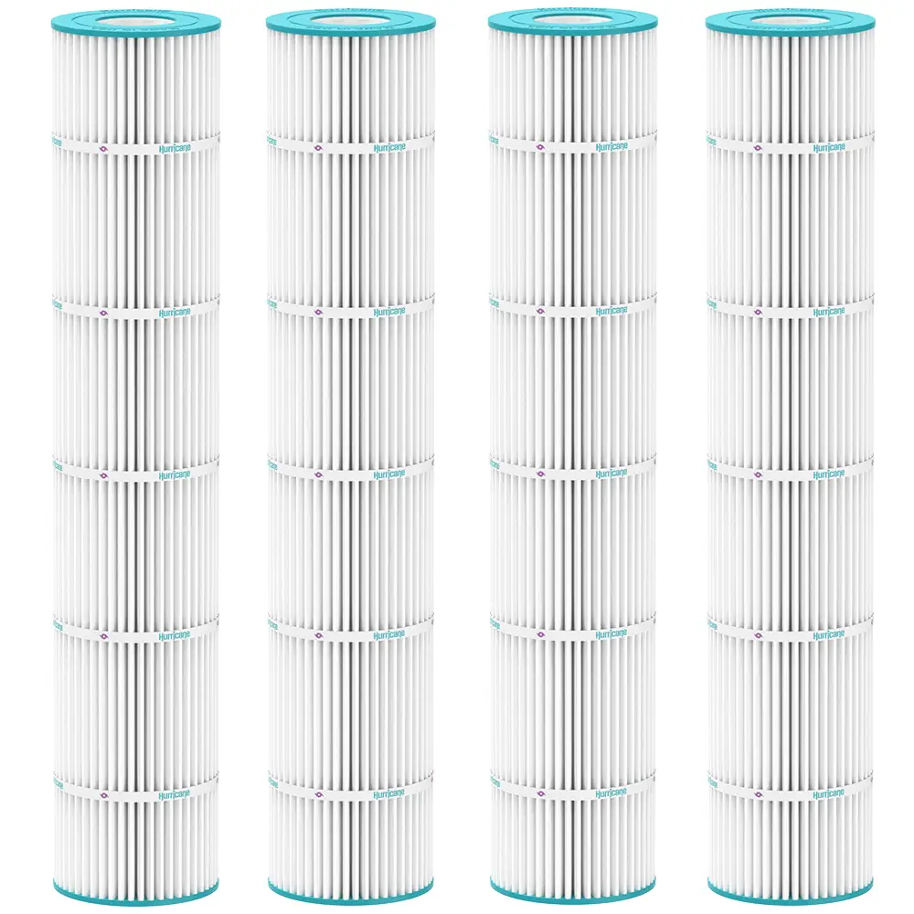 HF6900-04 DE Filter Cartridge - 4 Pack Replacement for Unicel C-6900, Filbur FC-1963, Pentair 178656, C-6900-4, Quad DE 100 by Hurricane Pool Filters