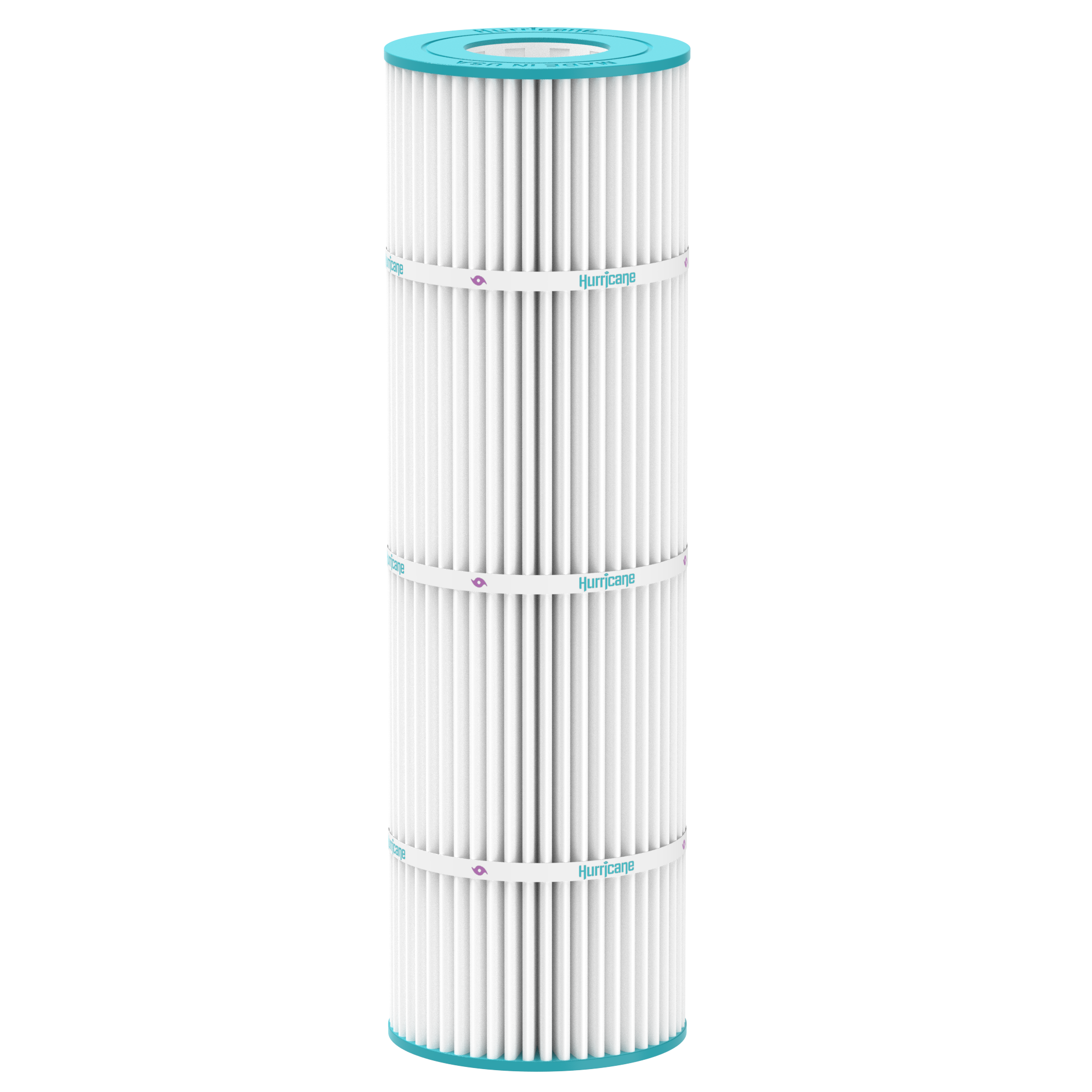 HF6980-01 DE Filter Cartridge - Replacement for Unicel C-6980, Filbur FC-1962, Pentair C-6980-4, Quad DE 80 by Hurricane Pool Filters