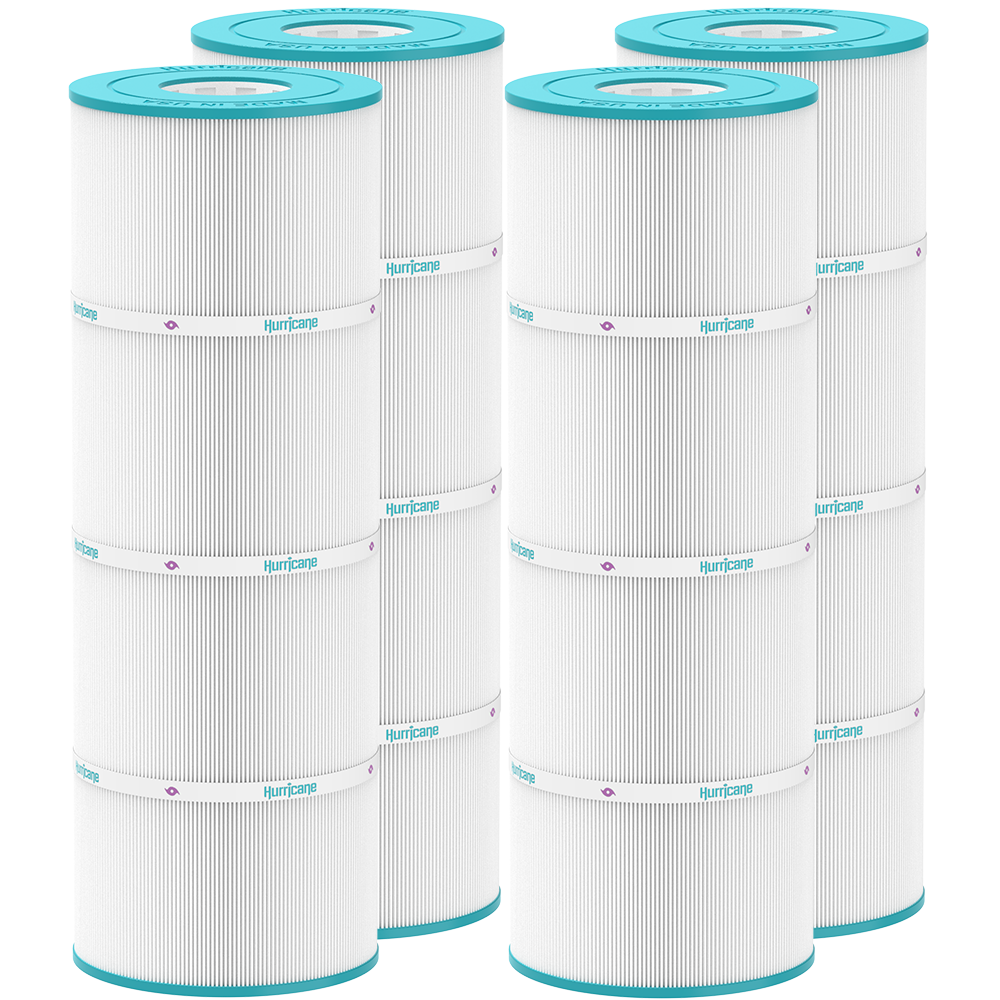 4 Pack HF7470-04 Premium Pool Filter Cartridge - Replacement for Pleatco PCC80, Unicel C-7470, Filbur FC-1976, Pentair Clean & Clear 320 by Hurricane Pool Filters