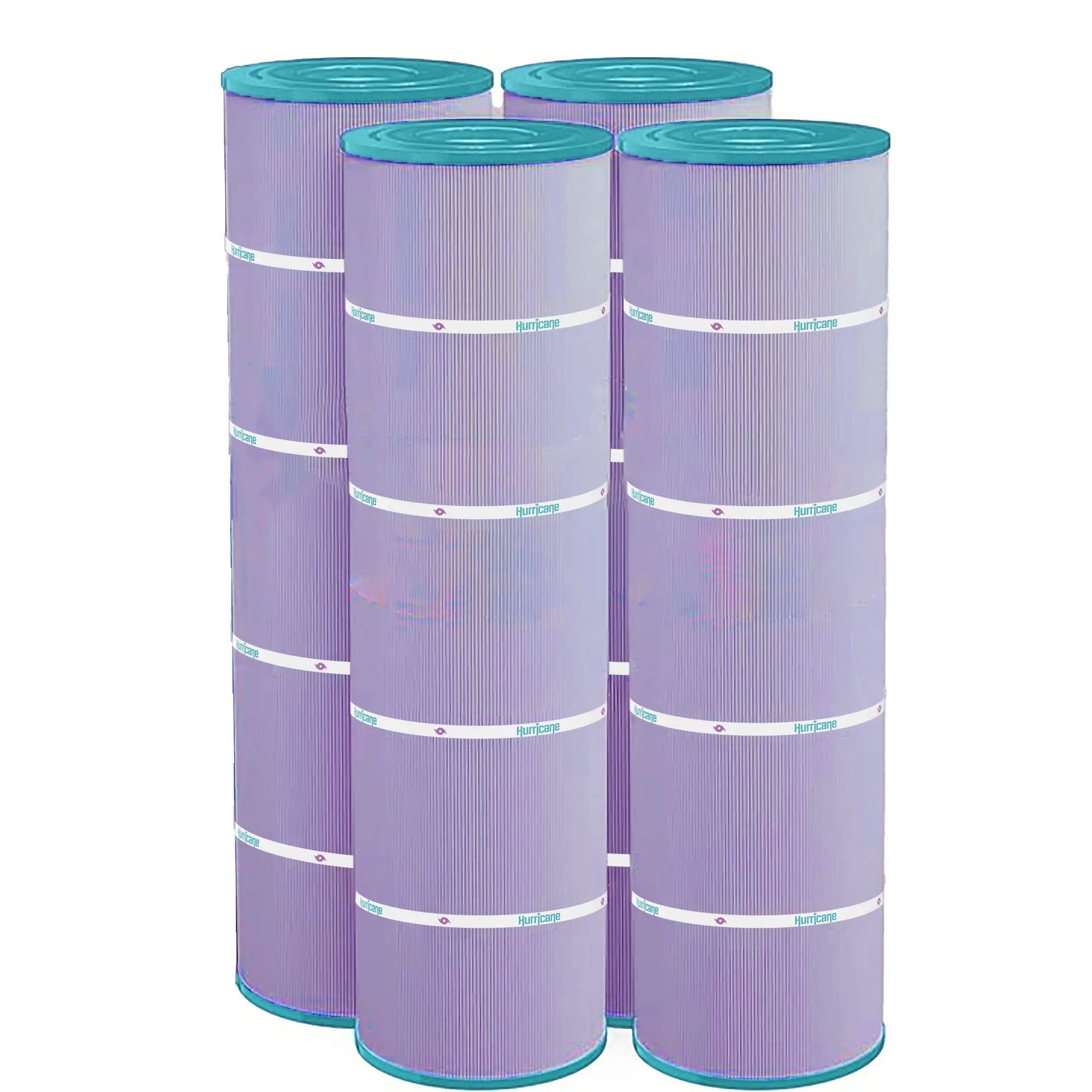 HF7487-01P Platinum Purple Pool Filter Cartridge - Replacement for Pleatco PA100N, Unicel C-7487, Filbur FC-1270, Hayward Super-Star-Clear C4000, SwimClear C4020 by Hurricane Pool Filters