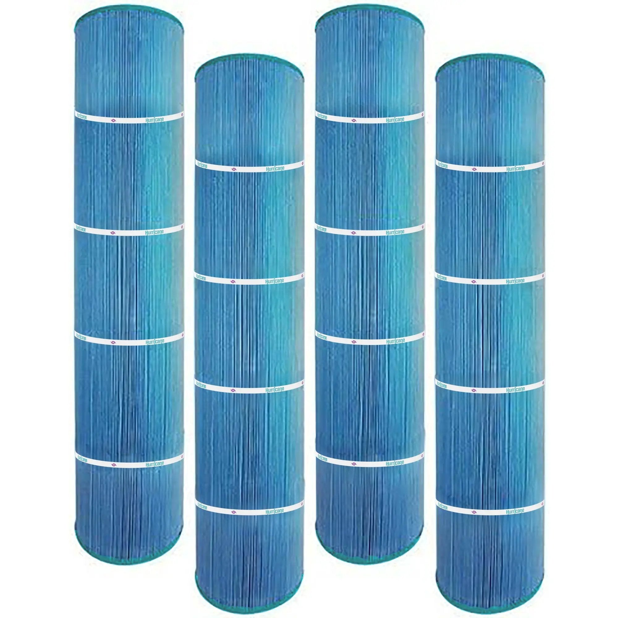 4 Pack HF7494-04M Elite Aseptic Pool Filter Cartridge - Replacement for Pleatco PA131, Unicel C-7494, Filbur FC-1227, Hayward SwimClear C5030, C5025, C5020 by Hurricane Pool Filters