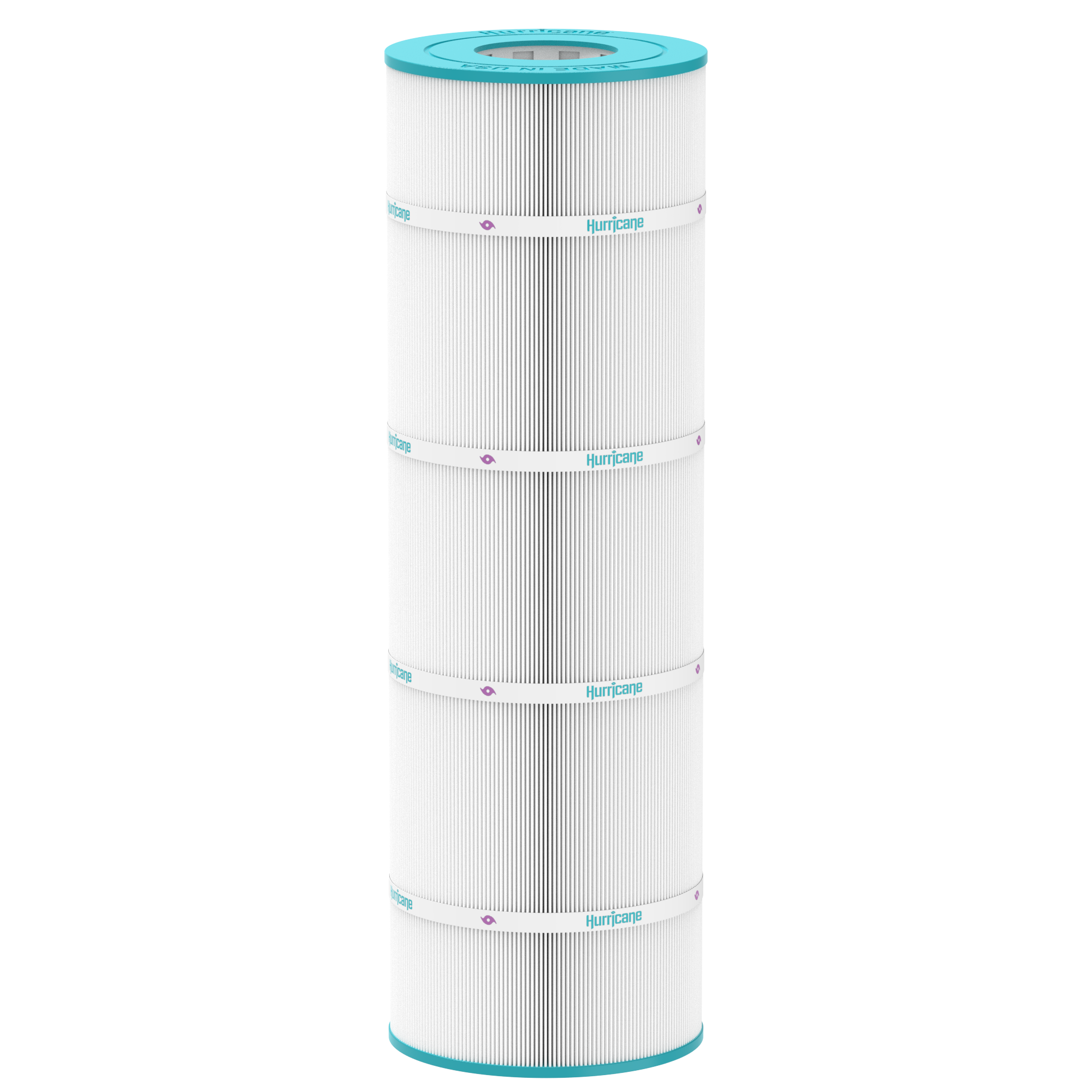 HF8416-01 Premium Pool Filter - USA Made Replacement for Pleatco PWWPC150B, Unicel C-8416, Filbur FC-2576, Sta Rite Posi Clear PXC-150, 25230-0150S, Waterway Pro Clean 150 by Hurricane Pool Filters