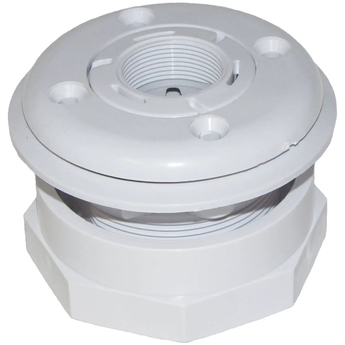 Hayward ColorLogic & CrystaLogic Trim Rings & Accessories, Smooth White & Silver Luster Starburst trim rings, ABS Material | SP0538AF by Hayward