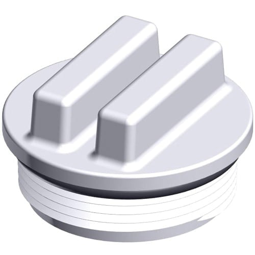 Hayward Plastic Threaded Winter Plug w/ O-Ring for 1-1/2" Fitting by Hayward