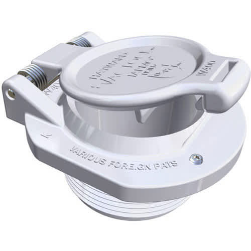 Hayward Large Hydrostream Eyeball Inlet Fitting, 1-1/2" MIP, 3/4" Eye Opening, Dark Gray | SP1418DDGR by Hayward