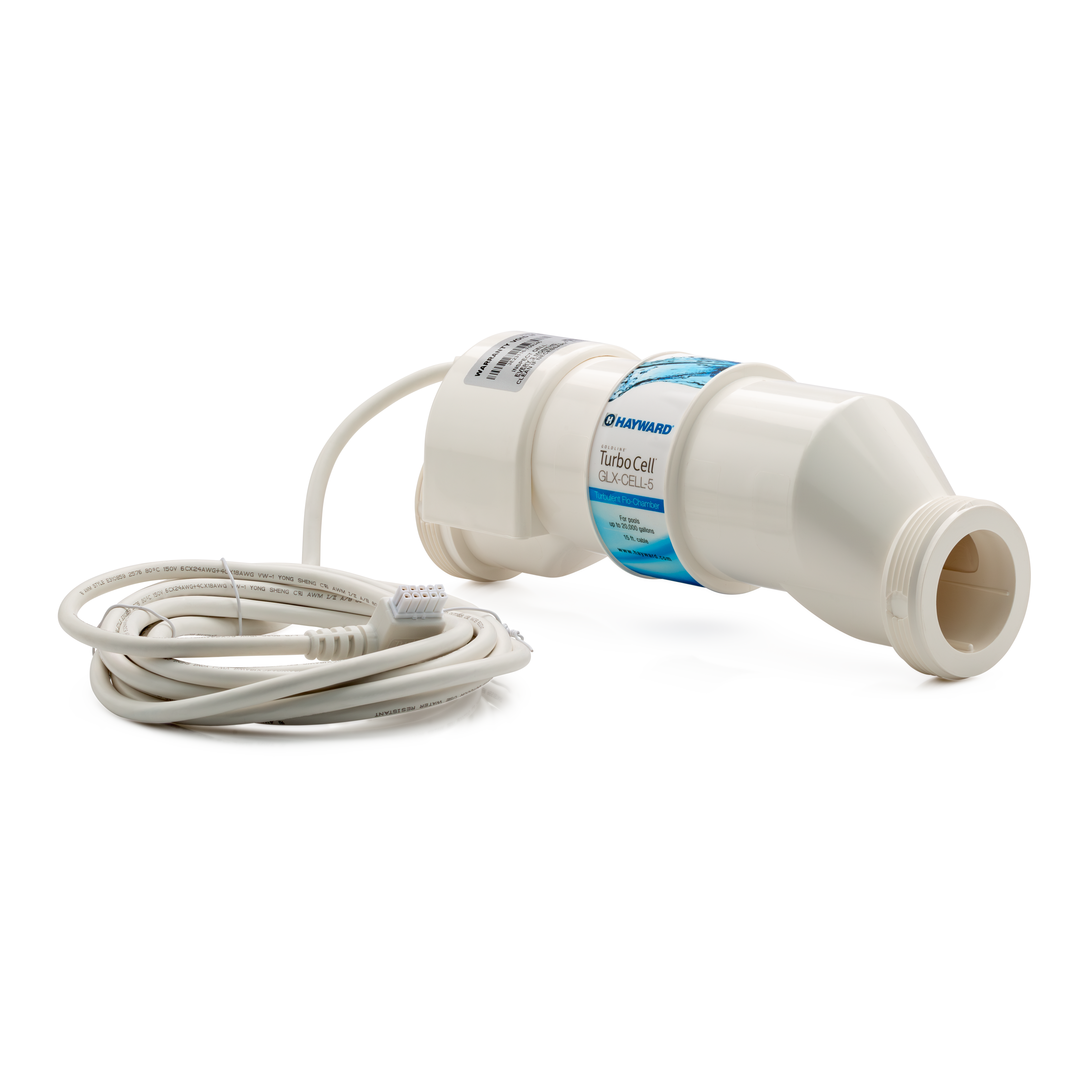 Hayward TurboCell Salt Chlorination Cell w/ 15' Cord | W3GLX-CELL-5 by Hayward