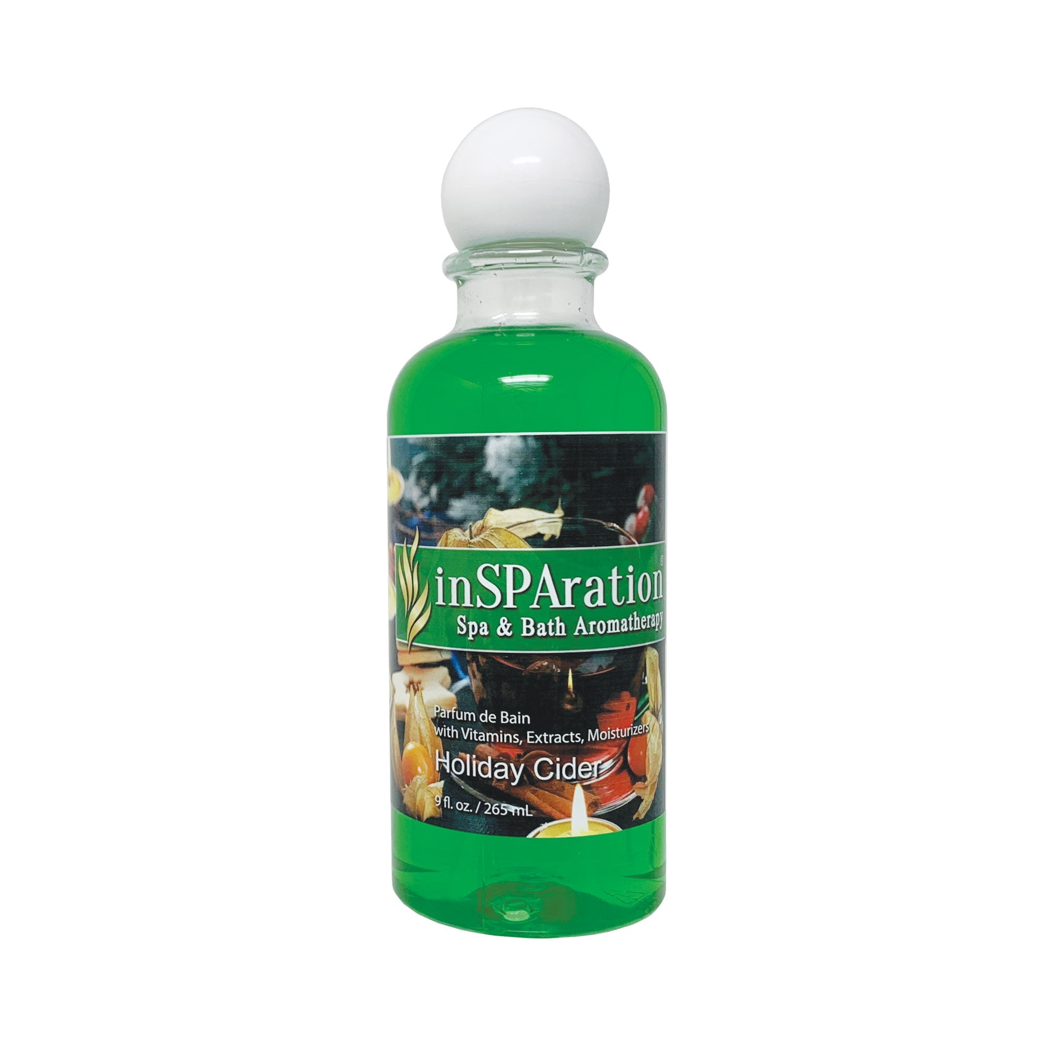 InSPAration Holiday 9oz Spa Bottle Set With Fragrances