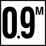 Metric (1 Tile)-0.9 With M 6X6 Bw Sr 0.9 With M | C622709 by Inlays