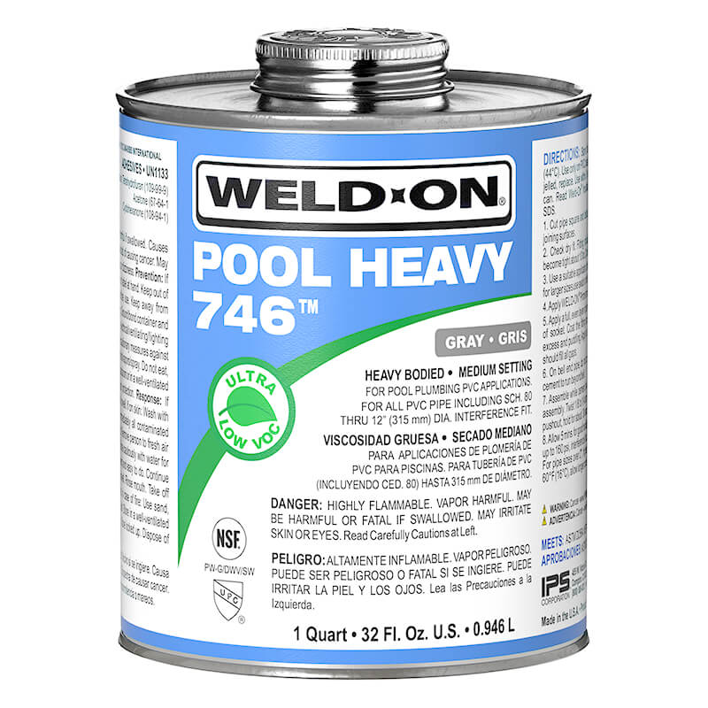 Glue Clear Heavy Quart Pool & Spa 13563 | IPS13563 by IPS