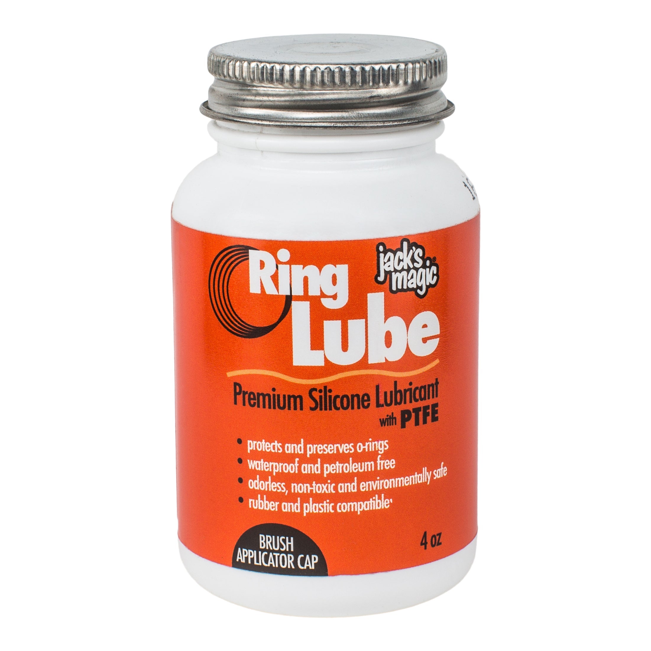 Jack's Magic O-Ring Lube Premium Silicone Based Lubricant for Rubber and Plastic Preservation