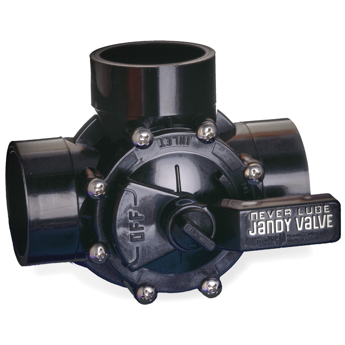Jandy Pro Series Neverlube 1.5 To 2" CPVC 3-Port Diverter | 4715 by Jandy