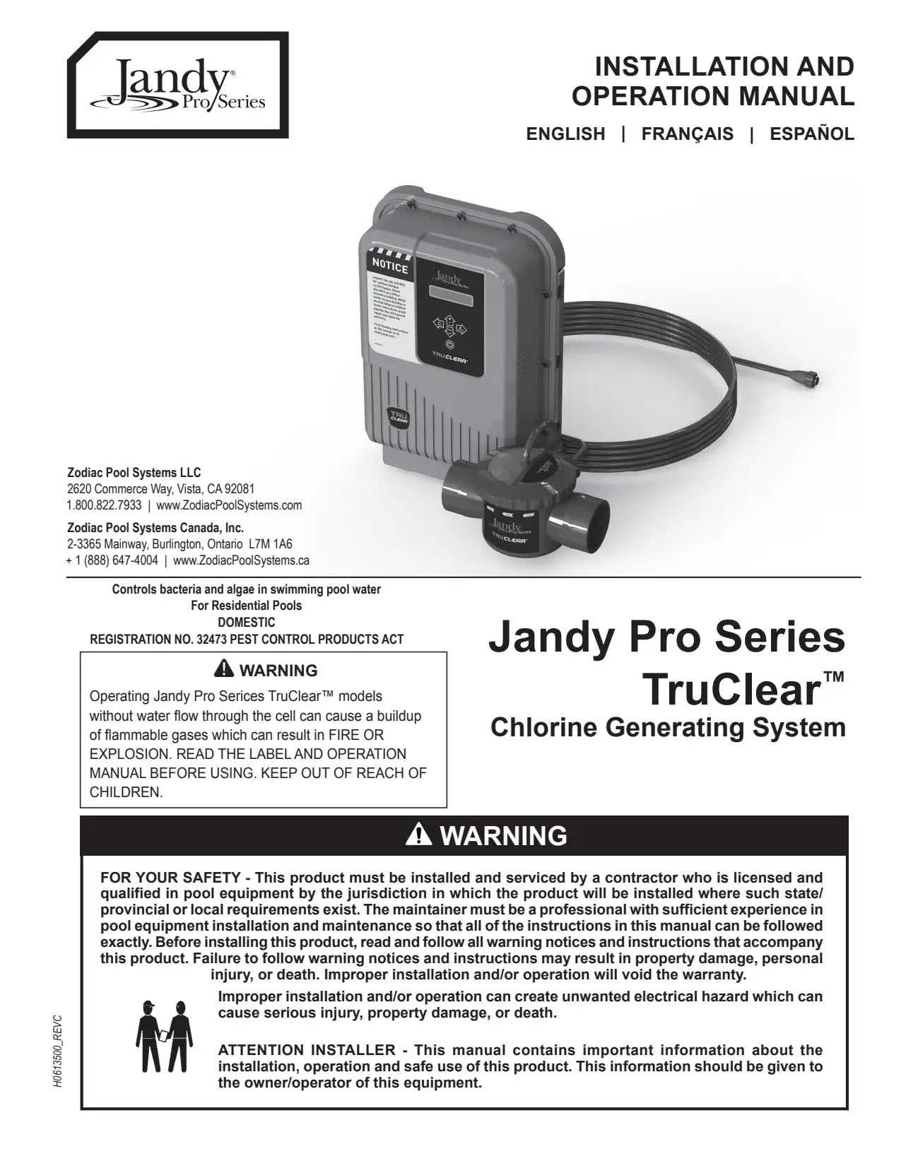 Jandy Pro Series TruClear Cell | R0693900 by Jandy
