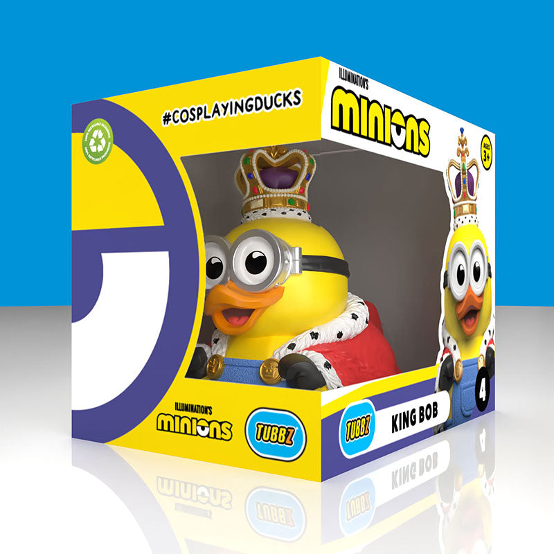 Minions King Bob TUBBZ Boxed Edition Cosplay Figure