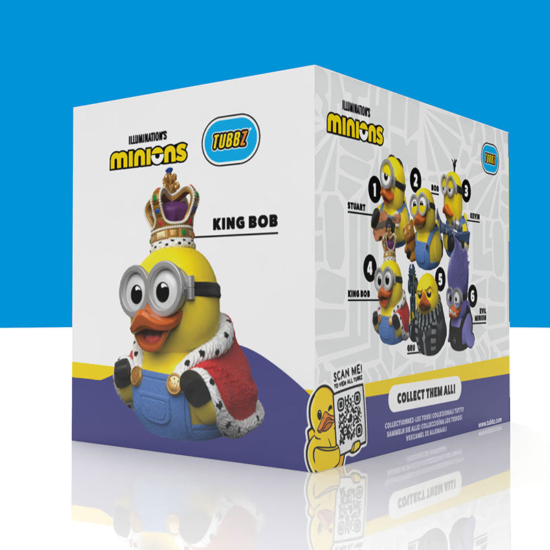 Minions King Bob TUBBZ Boxed Edition Cosplay Figure