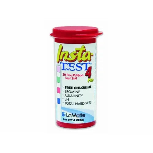 Insta-Test 3029-12 Insta-test 4 Plus Test Strips 50 Per Bottle White by Duckies Pool Supply
