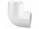 Lasco 406015BC Pipe Elbow, 1-1/2 in, Slip, 90 deg Angle, PVC, White, SCH 40 Schedule, 330 psi Pressure by Duckies Pool Supply