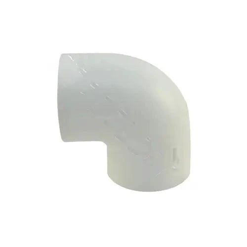 Lasco 406020BC Pipe Elbow, 2 in, Slip, 90 deg Angle, PVC, White, SCH 40 Schedule, 280 psi Pressure by Duckies Pool Supply