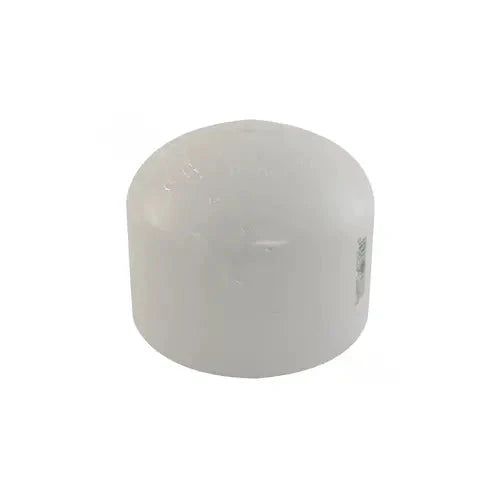 Lasco 447020BC Pipe Cap, 2 in, Slip, PVC, White, SCH 40 Schedule, 280 psi Pressure by Duckies Pool Supply