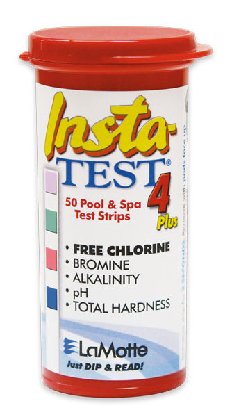 LaMotte Insta-Test 4 Plus Test Strips, 50/Pack | 3029-12 by LaMotte
