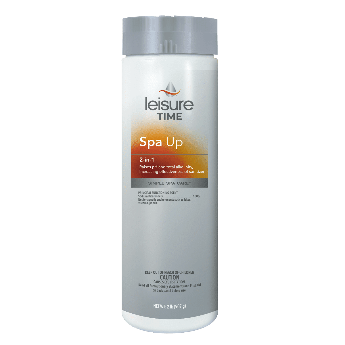 Leisure Time Spa pH Up Balancer, 2 lb Bottle | 22339A by LeisureTime