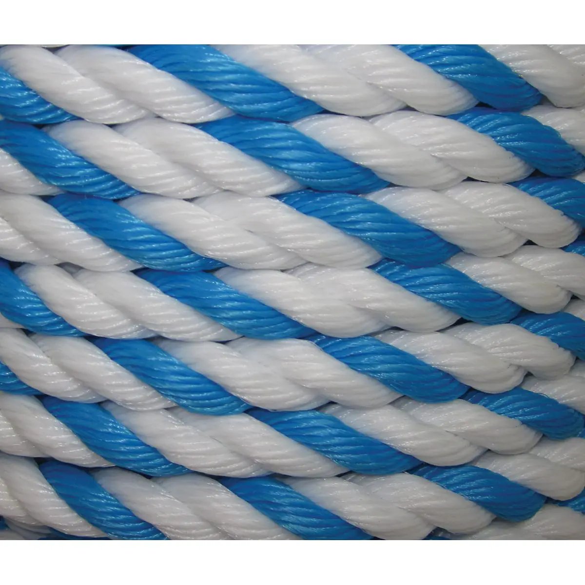 All Line 3/4" x 300' Spool Polypropylene Pool Rope, Blue/White | PTW24003XO4242 by Duckies Pool Supply