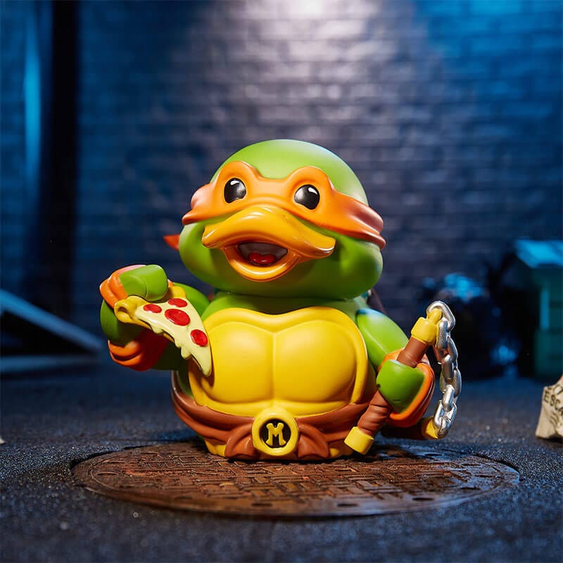 Michelangelo TMNT TUBBZ Boxed Edition Collectible Duck Figure