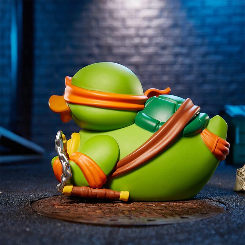 Michelangelo TMNT TUBBZ Boxed Edition Collectible Duck Figure