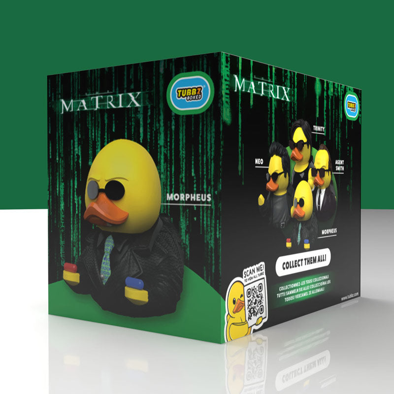 The Matrix Morpheus TUBBZ Boxed Edition Collectible Duck Figure