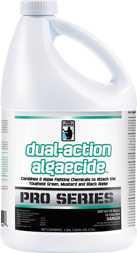 Pro Series Dual-Action Algaecide 1 Gallon Bottle 4/Case | 20605PRO by NaturalChemistry