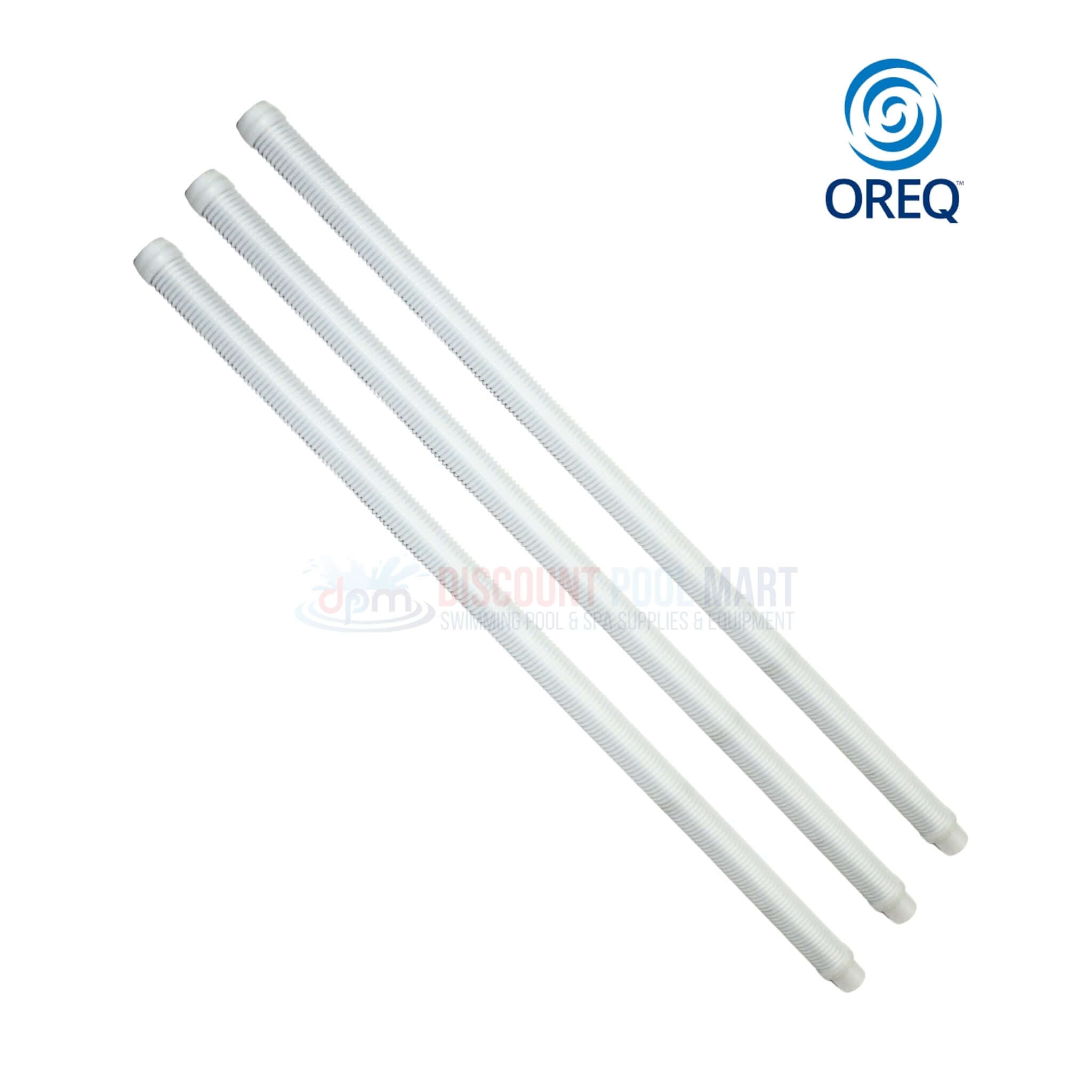 OREQ Sectional Connector Hose For Automatic Pool Cleaner Vacuum | Clear | 4' Ft | APC204C