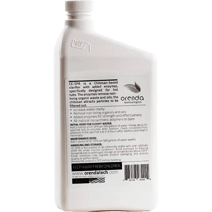 Orenda CE SPA Chitosan Clarifier and Enzyme Water Cleaner 1 Quart by Orenda
