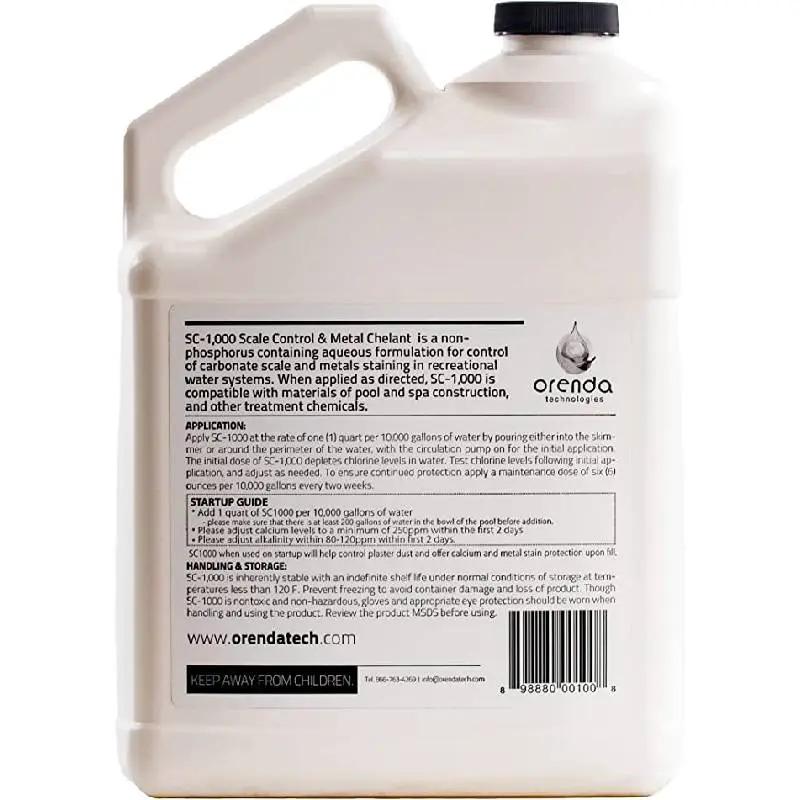 Orenda SC-1000 Scale And Metal Control One Gallon Bottle For Pools by Orenda