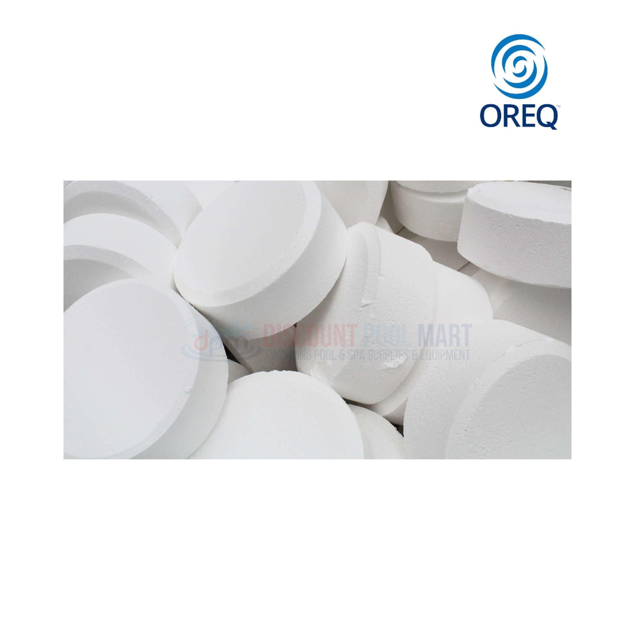 OREQ ClearView 3 Inch Chlorine Tablets 50 Lbs Trichlor