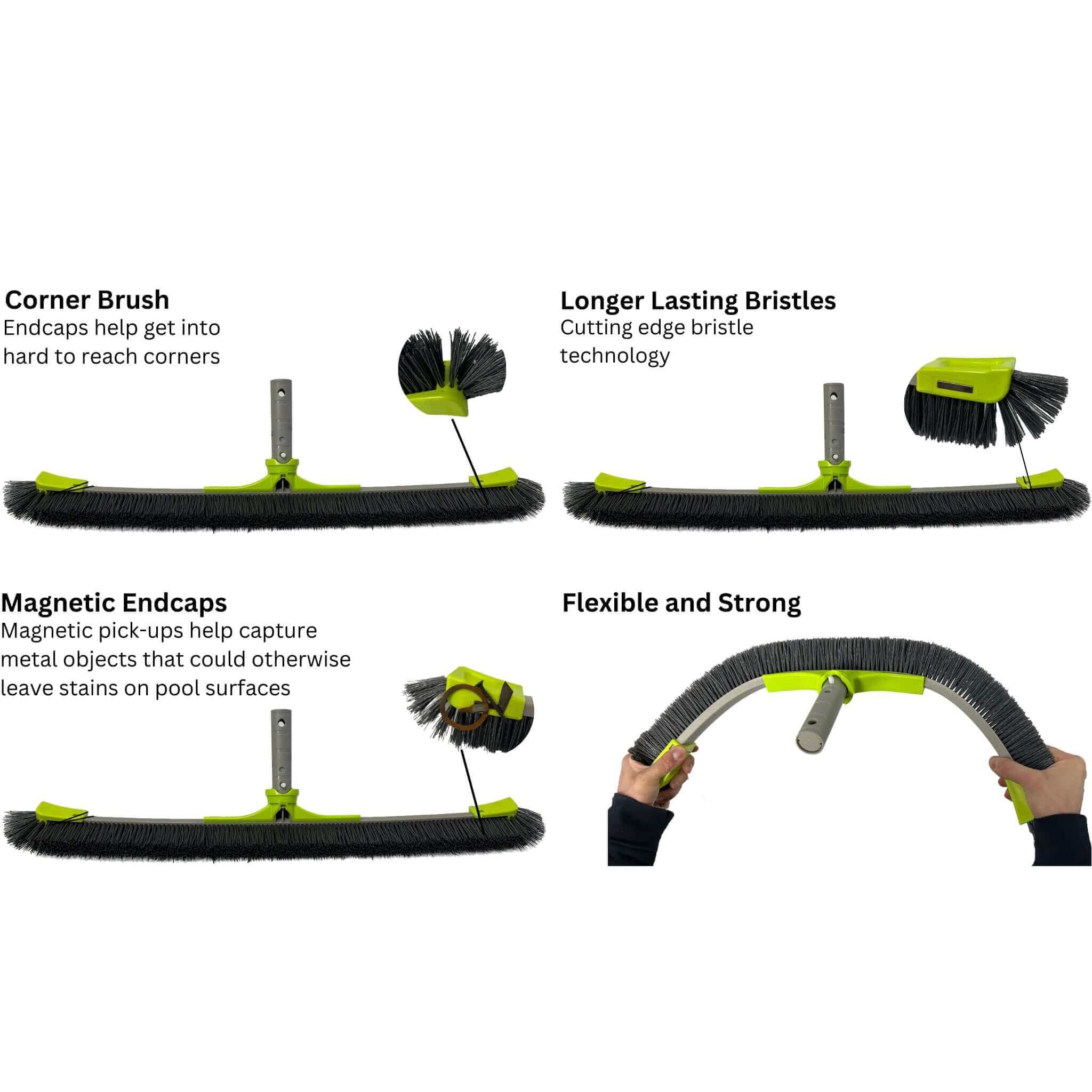 Oreq Animal Pro Pebble and Plaster Brush | 22" | BR4122G