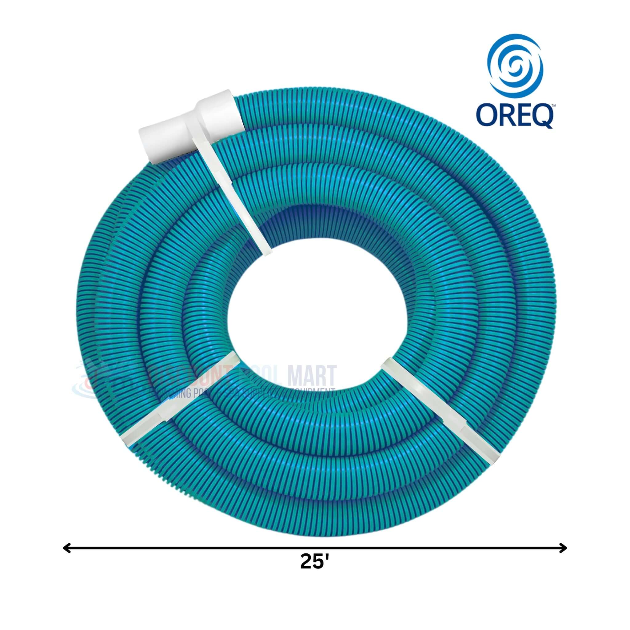 Oreq SmoothFlex 25 Ft Pool Vacuum Hose 1.5 Inch VH2225
