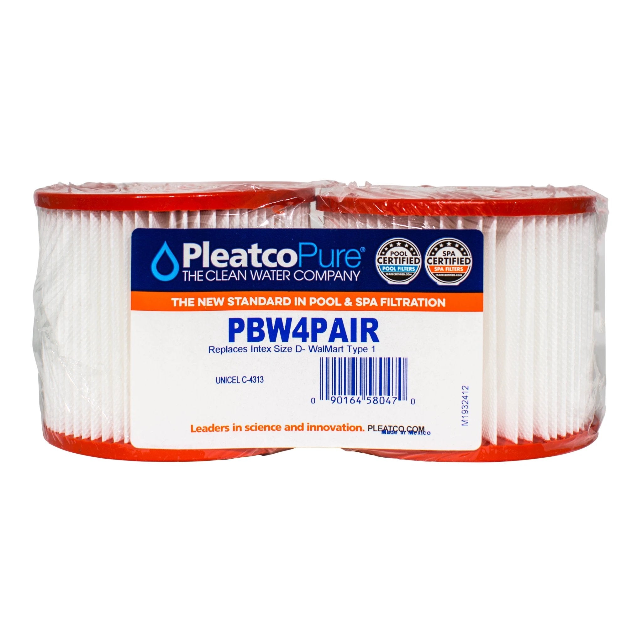 Pleatco PBW4PAIR Filter Cartridge by Pleatco