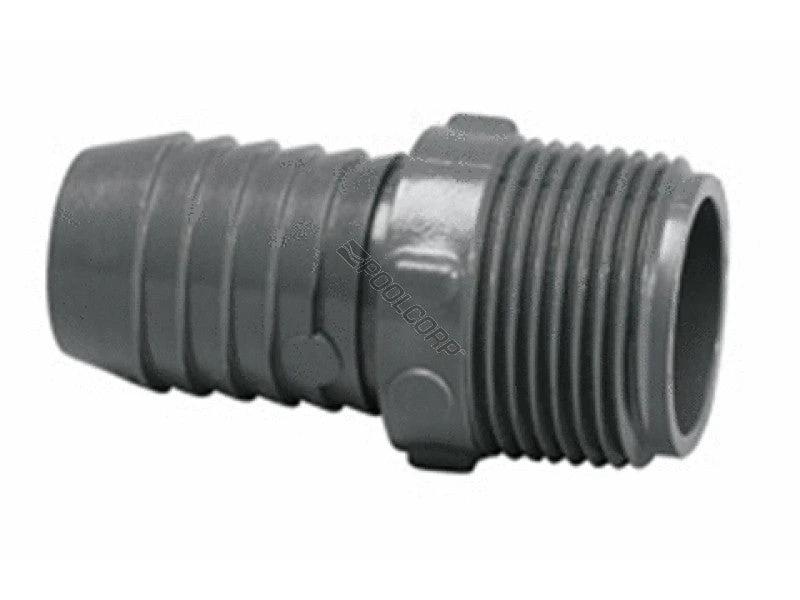 Lasco Gray PVC 3/4" PVC Barbed Insert Male Adapter, 1436-007 by LASCO