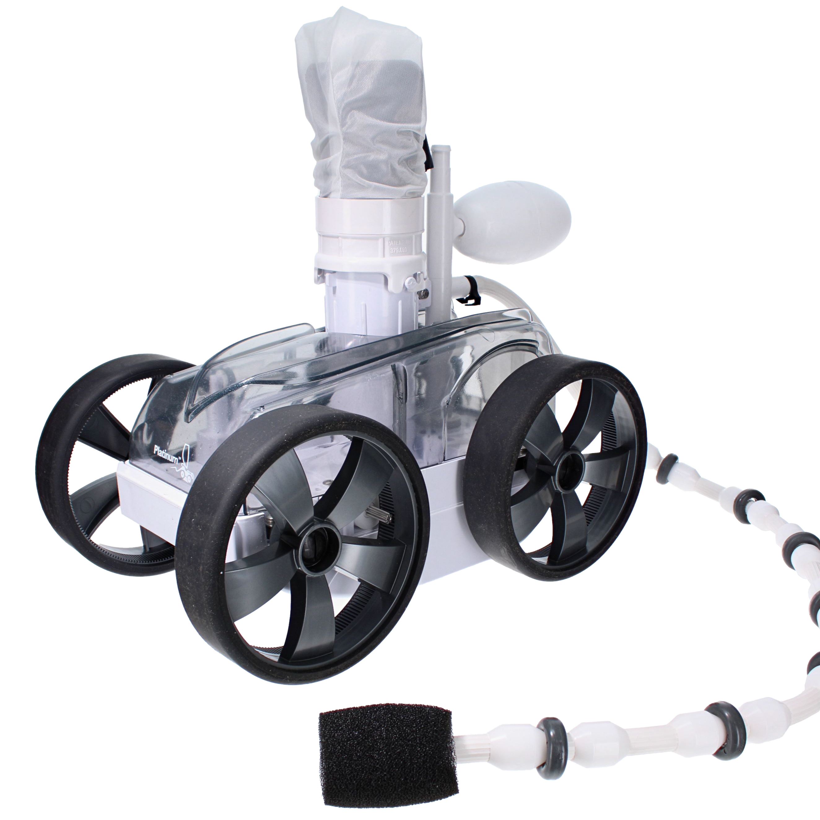 Pentair Kreepy Krauly Platinum Pressure-Side In-Ground Pool Cleaner, Gray Top, White Bottom for Lighter Colored Pools | LL505PM by Pentair