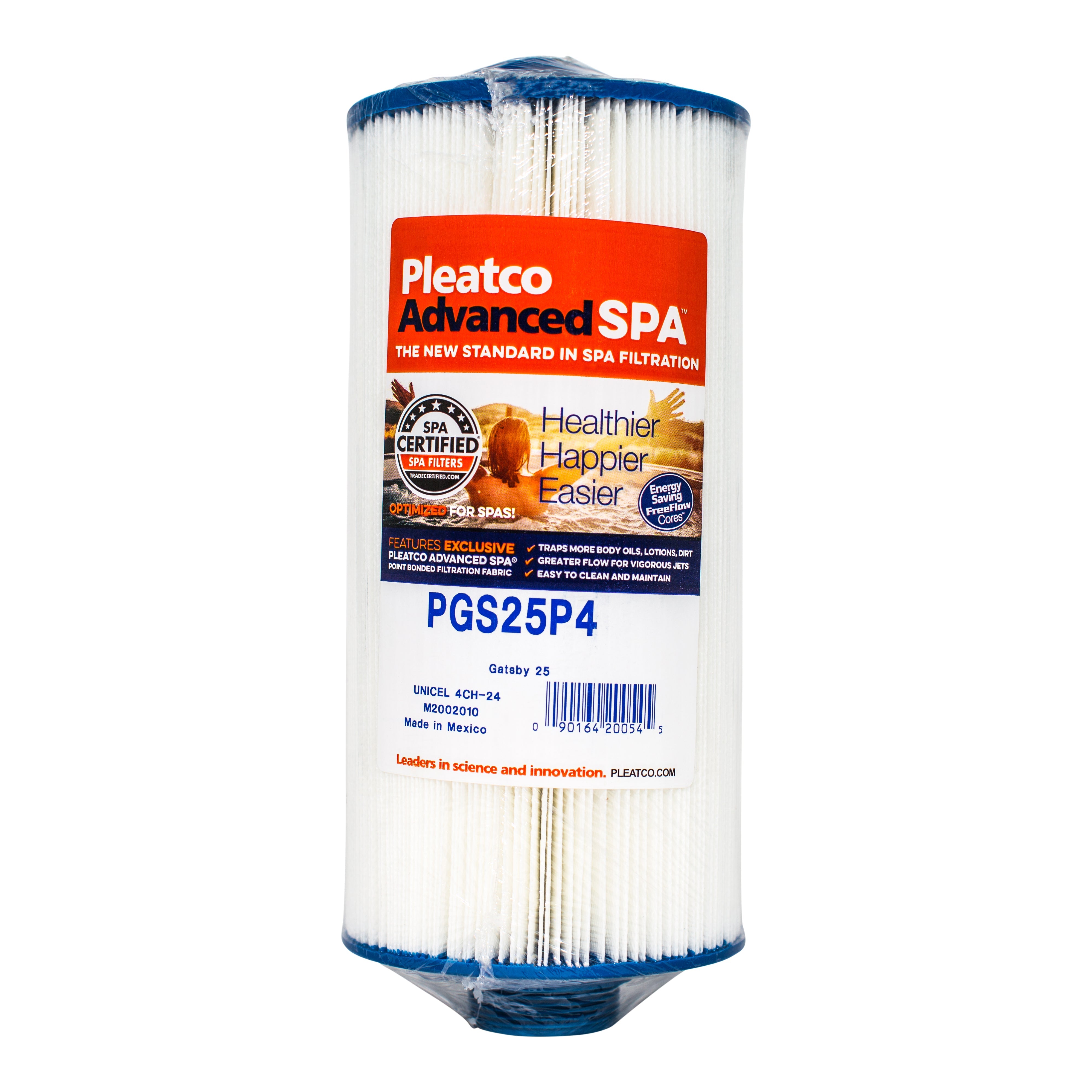 Pleatco PGS25P4 Premium Filter Cartridge for Superior Pool and Spa Filtration