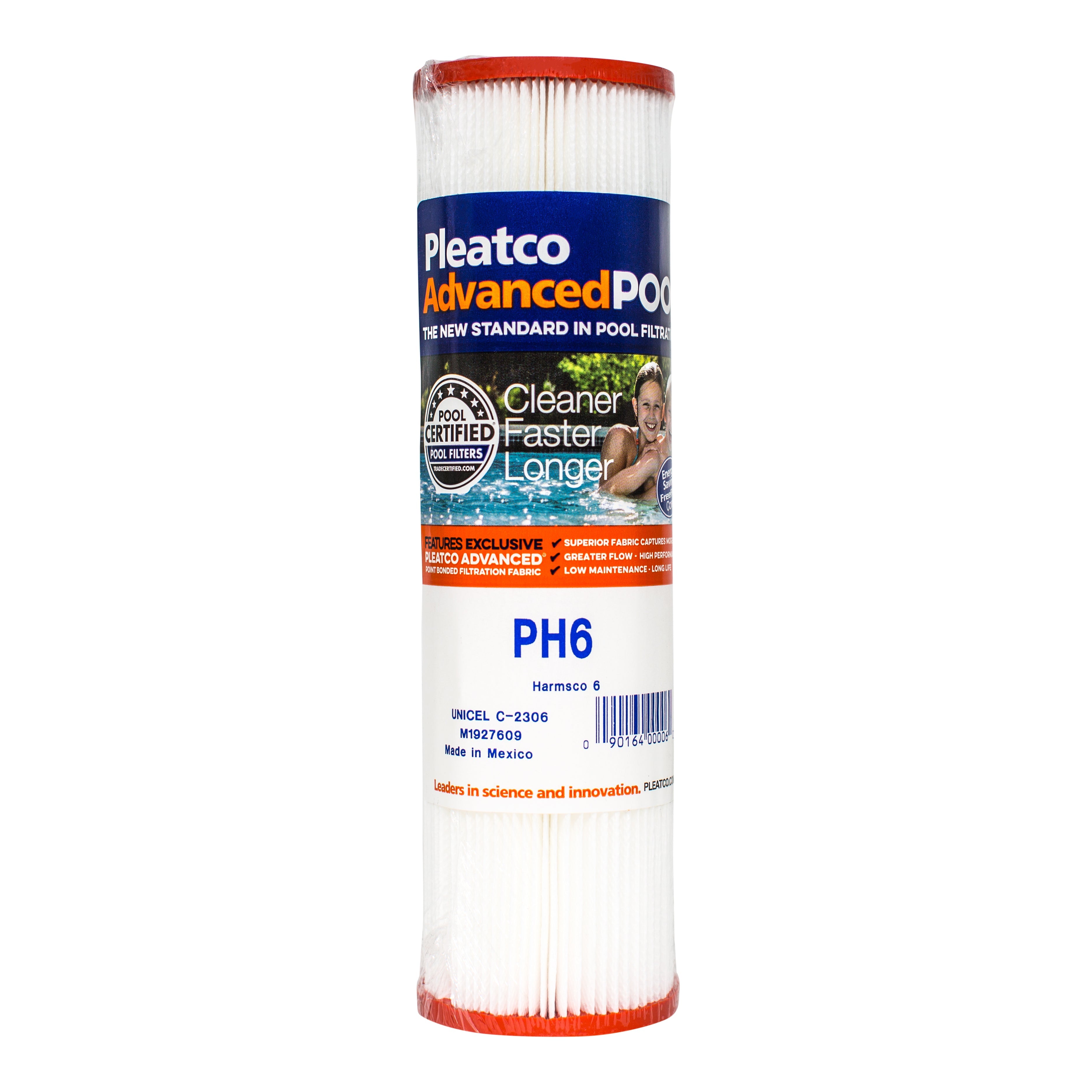 Pleatco PH6 Filter Cartridge for Superior Pool and Spa Filtration