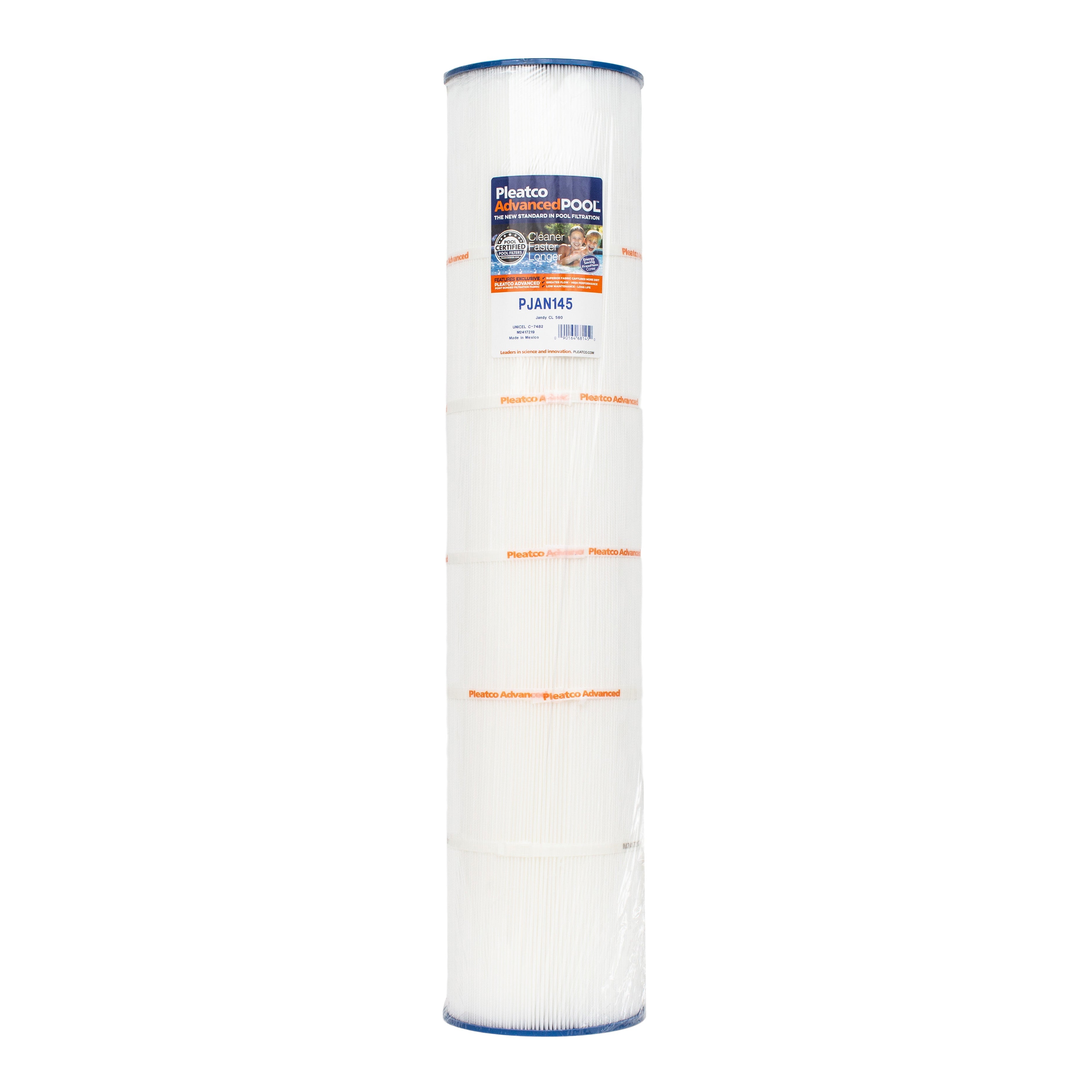 Pleatco PJAN145 Filter Cartridge for Superior Pool and Spa Filtration