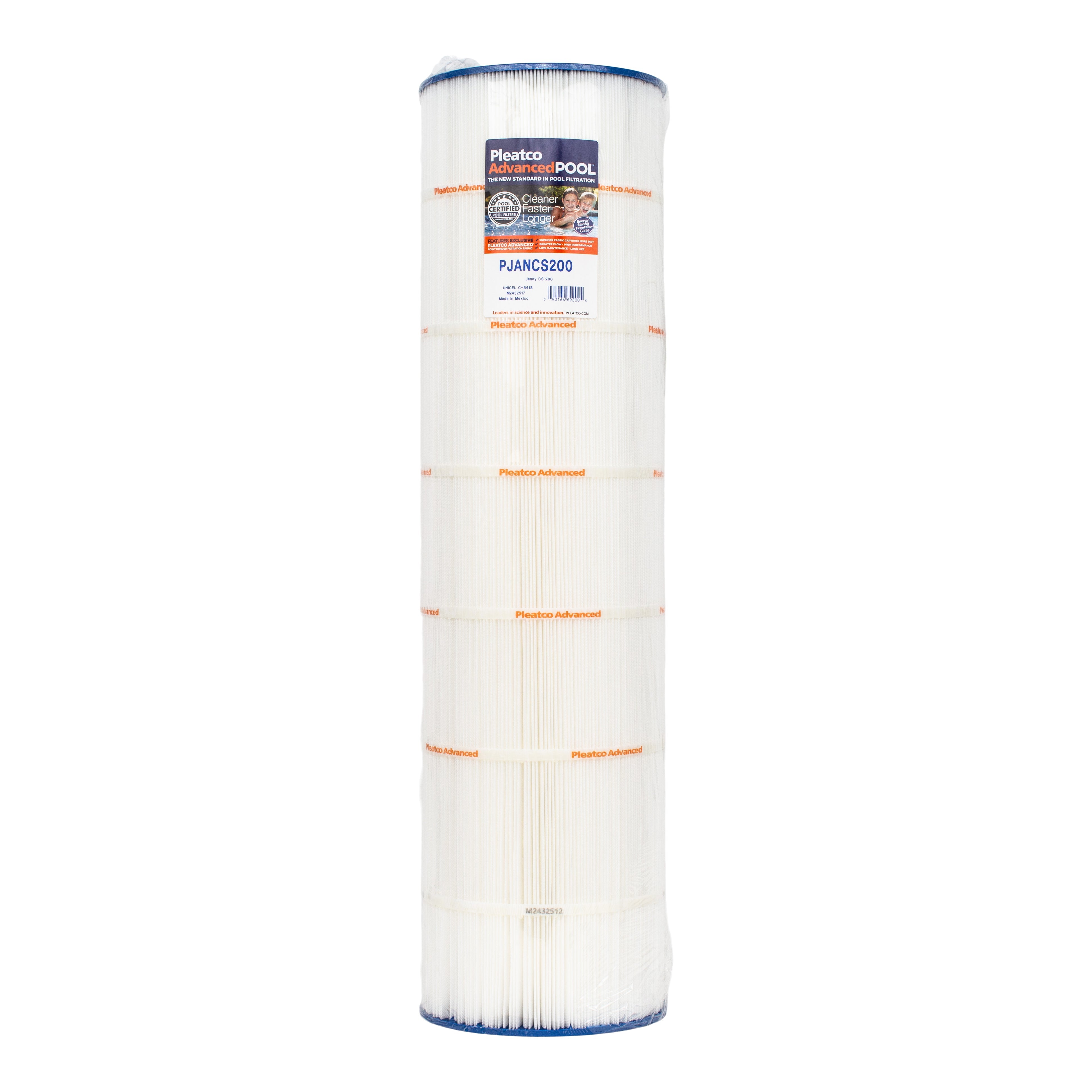 Pleatco PJANCS200 Pool and Spa Filter Cartridge for Superior Filtration